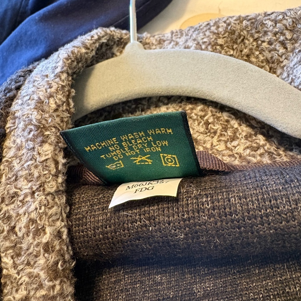 🔥 NWT Cabela’s Berber Fleece Jacket | Men’s XL | Rugged Outdoor Classic - Picture 15 of 15